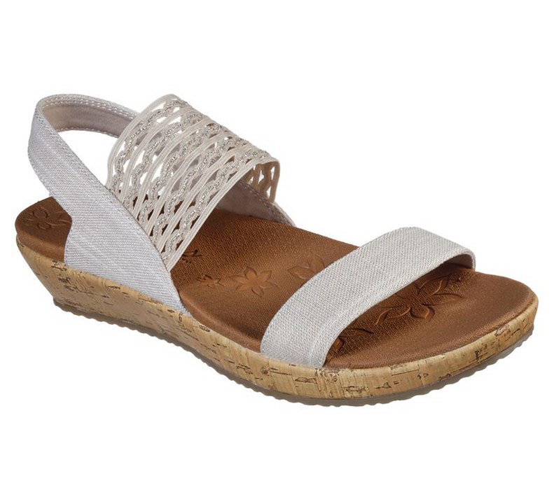 Skechers Brie - Most Wanted - Womens Sandals Beige [AU-MN7014]